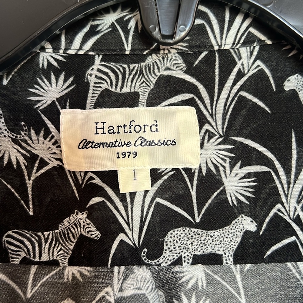 Hartford button down cotton voile shirt - Picture 2 of 5